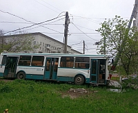 Водителю пассажирского автобуса, попавшему сегодня в ДТП, грозит административная ответственность