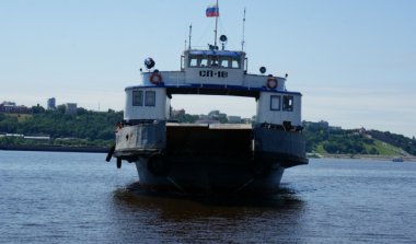 Открыта паромная переправа через Волгу