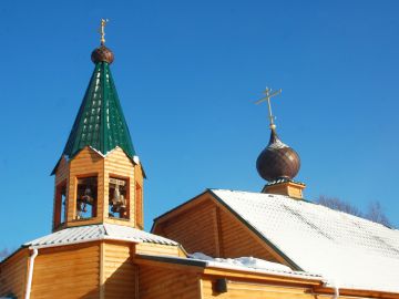 Колокола Ильинского храма освятили в Нижнем Новгороде в Рождество