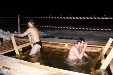 В Нижнем Новгороде на крещенские праздники искупалось 34 тысячи человек