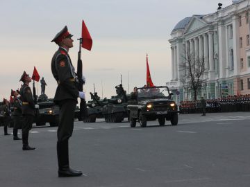 Первая репетиция парада пройдет на Нижневолжской набережной 16 апреля
