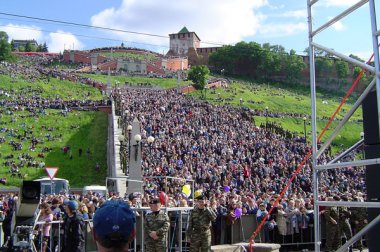 День города и День России в 2015 году будет транслироваться в прямом эфире