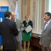 Президентские гранты из рук губернатора Валерия Шанцева сегодня получили 11 самых талантливых молодых ученых
