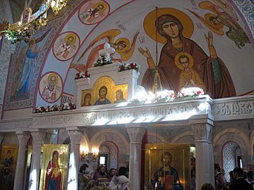 Икона Георгия Победоносца с частицей мощей прибудет в Спасо-Преображенский собор