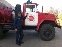 В Кстовском районе водитель пожарной машины спас двоих человек