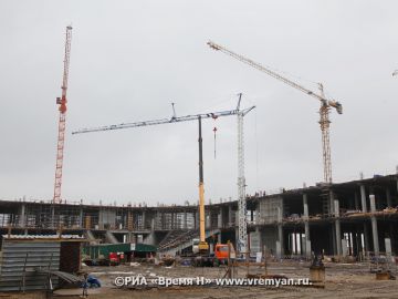 Стартовало строительство третьего этажа стадиона «Нижний Новгород» к ЧМ-2018