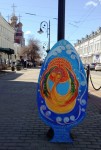 Гигантские расписные пасхальные яйца представят на Рождественской стороне