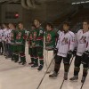 На льду дворца спорта имени Коноваленко стартовал международный турнир по хоккею среди команд возрастной категории ЮХЛ памяти Заслуженного тренера России Александра Рогова