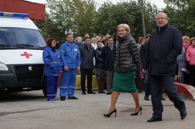 Вице-премьер Правительства РФ Ольги Голодец посетила нижегородский кардиоцентр