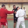 Пятикратный чемпион мира и двукратный чемпион Европы по боевому самбо Вячеслав Василевский провел занятия по боевому самбо для 150 будущих сотрудников полиции