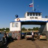 Борская паромная переправа открыла перевозки