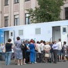 Бесплатное медицинское обследование сегодня организовали для нижегордцев на площади Маркина