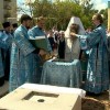 В Нижнем Новгороде на территории Православной гимназии Александра Невского сегодня заложили храм в честь Фёдоровской иконы Божией Матери