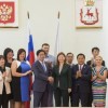 Елизавета Солонченко приняла гостей из корейского города-побратима столицы Приволжья