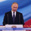 В торжественной обстановке в присутствии 5000 гостей Владимир Путин принес присягу