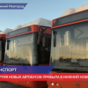 Вторая партия низкопольных автобусов прибыла в Нижний Новгород