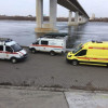 Полураздетый мужчина найден на льду под нижегородским метромостом