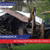 Ветхие сараи снесли в Советском районе на улице Бекетова