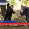Фитнес-тренеры вышли на уборку исторического квартала в Нижнем Новгороде