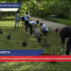 Аллею памяти высадили нижегородские волонтеры в честь Великой Победы