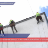Работы по утеплению фасада дома в Приокском районе подходят к концу