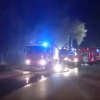 Масштабный пожар произошёл ночью на улице Сивашской в Канавинском районе