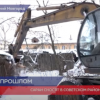 Сносят заброшенные сараи в Советском районе