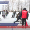 Традиционный забег на финских санях прошел в Тумботино