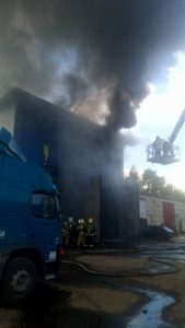 Крупный пожар случился в Нижнем Новгороде 18 июля