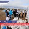 Волонтеры собрали 400 кг мусора с берега Оки
