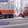 Снег в Нижнем Новгороде убирают в круглосуточном режиме