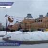 Нижегородские  полицейские задержали  подростков, которые разрушили ледяной лабиринт
