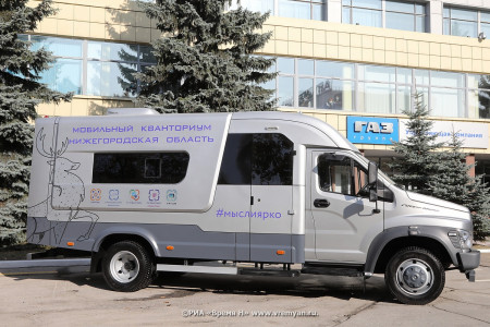 Нижегородский мобильный «Кванториум» работает в Узбекистане