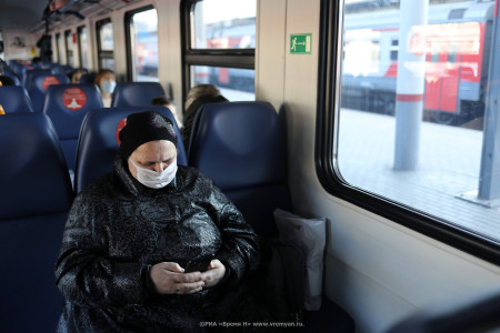Ношение масок в нижегородском общественном транспорте остается актуальным