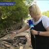 Провал пешеходного тротуара на улице Ошарская в Нижнем Новгороде не даёт покоя местным жителям