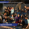 В школе №5 города Бор состоялась торжественная передача и установка арт-объекта в виде спутника