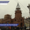 На улице Рождественской освятили кресты, купола и колокола возрождающегося Троицкого храма