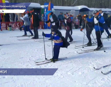 Костюмированный забег «На лыжи!» впервые прошел в Нижнем Новгороде на Щелковском хуторе