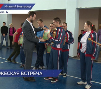 Дружеское соревнование по волейболу прошло среди воспитанников соцучреждений Нижегородской области