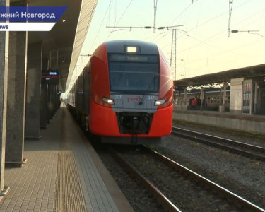 Первый скоростной электропоезд «Ласточка» отправился из Нижнего Новгорода в Иваново