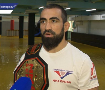 Нижегородский боец Саид Хатиев в очередной раз защитил титул Чемпиона ММА Серии в полулегком весе