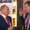 Глеб Никитин представил стенд нашего региона зарубежным гостям и политикам федерального уровня на ВМЭФ-2023