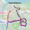 Новая схема движения общественного транспорта в центре Нижнего Новгорода