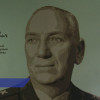 На стене школы №21 появился портрет Героя Советского Союза Николая Николаевича Воронова