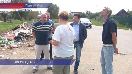 Проблемой невывоза мусора в Первомайском округе занялся министр экологии Нижегородской области