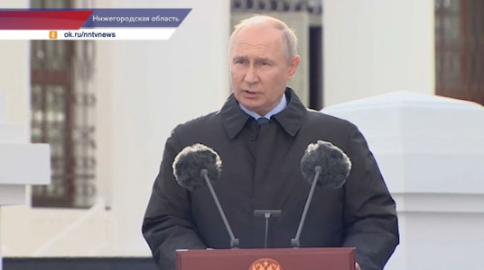 Владимир Путин принял участие в церемонии открытия участков трассы М-12 «Восток» в Нижегородской области
