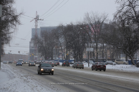 Нижегородцы заметили, что на улицах Нижнего Новгорода стало меньше песка