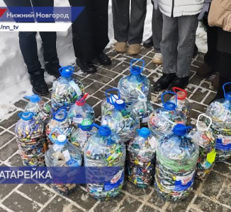 В Нижнем Новгороде активисты «Движение первых» сдали более 200 кг батареек на утилизацию
