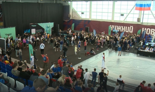 Всероссийский детско-юношеский фестиваль «Наше Дело — Россия» прошёл во Дворце спорта 