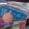Депо нижегородского метрополитена на один день стало студией для художников
